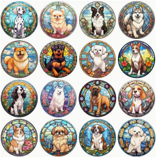 Dog Window Stickers 10's - Sold Assorted